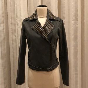 Studded Moto Jacket